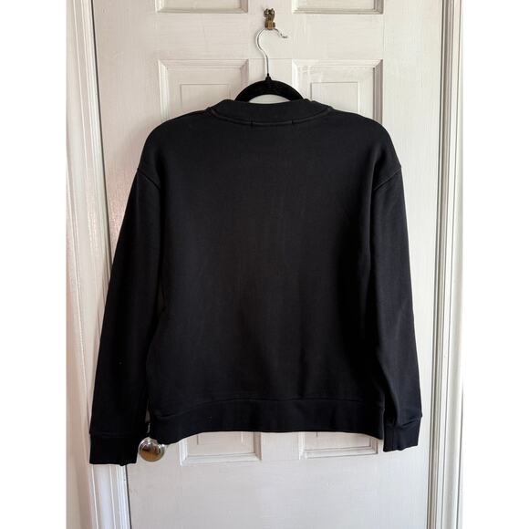 Être Cécile "Phone Home" Graphic Sweatshirt - Black - Petite/Small - Picture 4 of 5